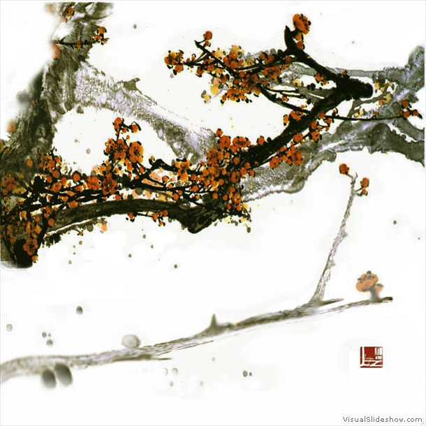 梅 花 Plum 6.